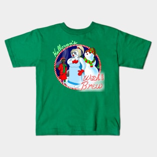 Witch's Brew Christmas Variant 2 Kids T-Shirt